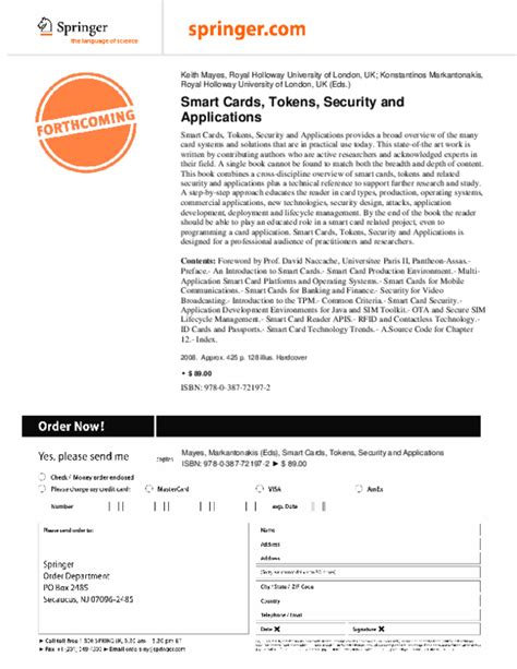 ieee papers on smart cards pdf|[PDF] Smart Cards, Tokens, Security and Applications.